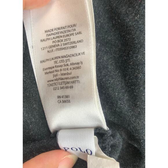 Polo Ralph Lauren Men Large Gray Long Sleeve Shirt - Picture 4 of 13